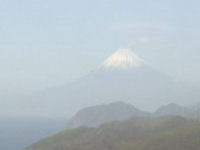 石部棚田からの富士山