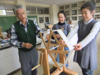 松崎の繭の歴史とざぐり体験教室 松崎の繭の歴史とざぐり体験教室