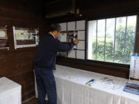 ジオパーク展示準備 ジオパーク展示準備