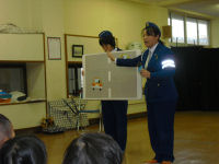 松崎幼稚園中川園で交通安全教室 松崎幼稚園中川園で交通安全教室