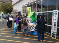 110番の日キャンペーンに「まっちー」登場