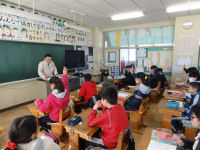 松崎小学校で租税教室