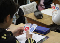 松崎小学校で防災講座