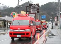 春の火災予防運動広報パレード