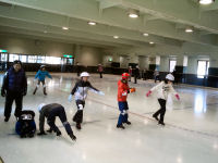 児童館スケート教室