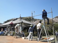 第30回中川三聖まつり準備 第30回中川三聖まつり準備
