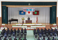 松崎中学校入学式 松崎中学校入学式