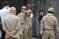 工事現場視察 工事現場視察