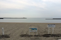 松崎海岸標柱 松崎海岸標柱