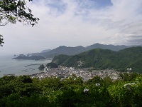 牛原山、松崎海岸 牛原山、松崎海岸