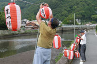 夏まつり準備