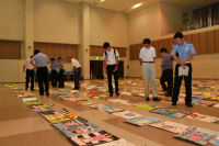 交通安全ポスターコンクール審査