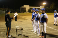 生涯学習ソフトボール秋季大会閉会式