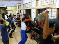 江奈祭り練習 江奈祭り練習