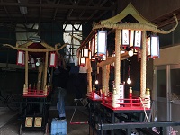 伏倉秋祭り準備 伏倉秋祭り準備