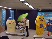 衆議院議員総選挙啓発「キャラ」バン