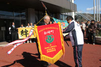 市町対抗駅伝松崎町チーム壮行会