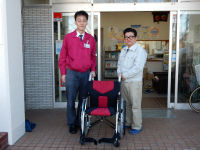 車いす寄贈