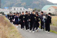 中学校引き渡し訓練