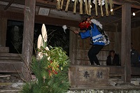 峰地区奉納神楽