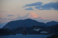 日の出の富士山