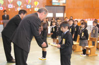 松小入学式 松小入学式