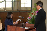 松中入学式 松中入学式