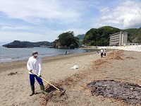 ポートクラブ海岸清掃 ポートクラブ海岸清掃