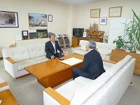中村一夫氏受賞報告 中村一夫氏受賞報告