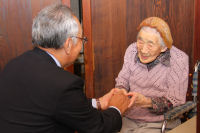 100歳訪問