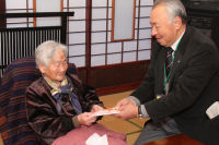 100歳訪問 100歳訪問